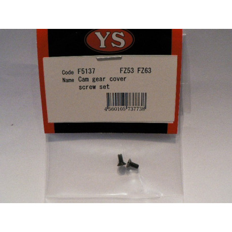 Cam gear cover screw set for YS FZ53 and 63