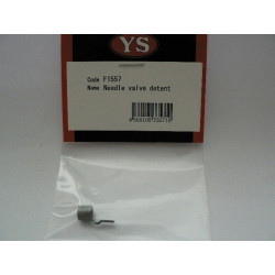 Needle valve detent for CDI and 140