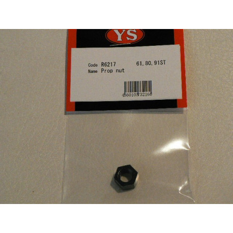 Prop nut for YS 61 80 91ST SR SRS SR3C and 120SR